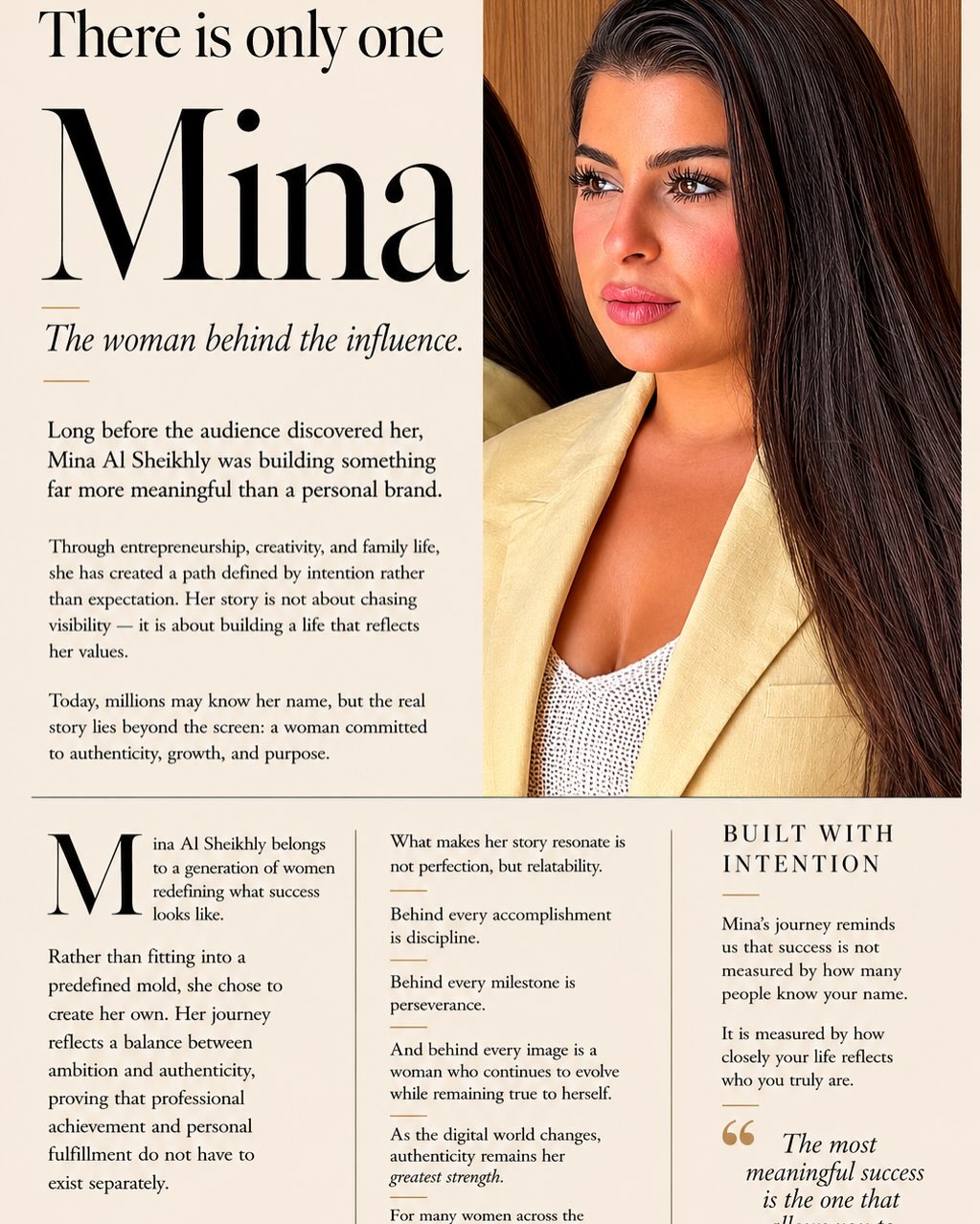 There Is Only One Mina