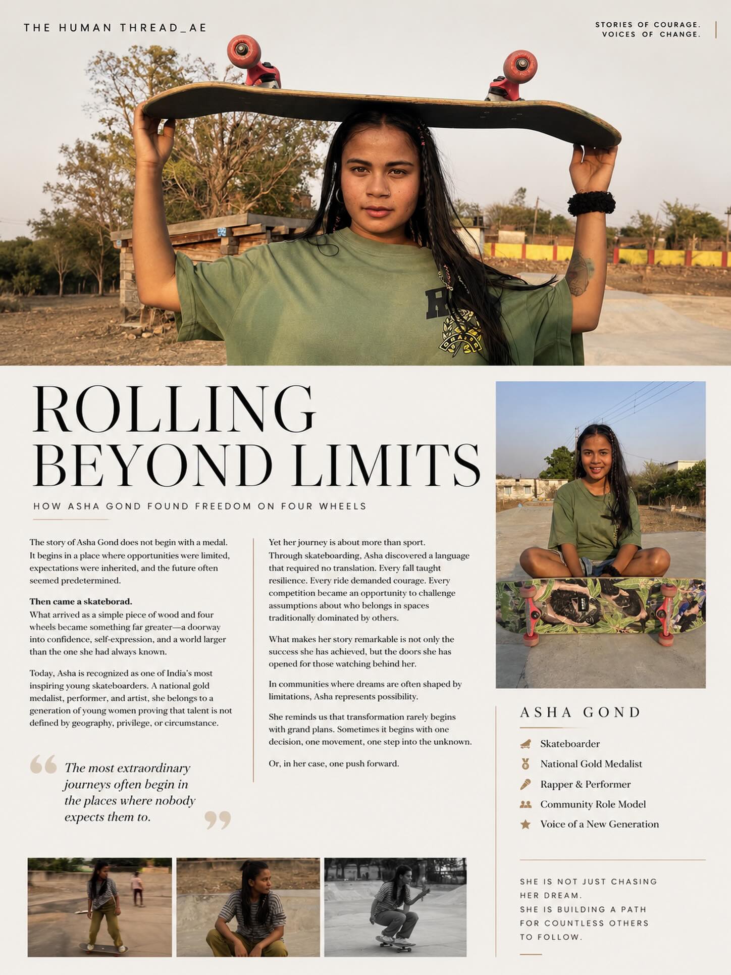 Rolling Beyond Limits